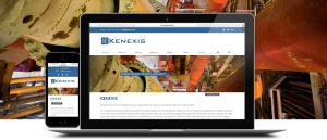 Screenshot of Kenexis website on laptop and mobile