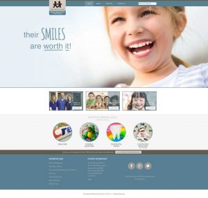 Screenshot of Scott Nieman, DDS, website homepage