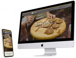Preservation Parks of Delaware County website shown on desktop and mobile screens